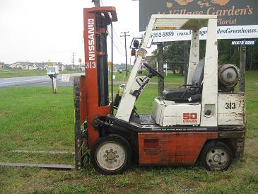 Nissan forklift model cph02a25v #10